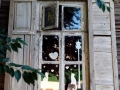 Holzfenster-Astrachan