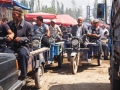 Kashgar-Viehmarkt-Verkehr