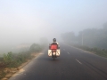 Indien: MZ im Nebel