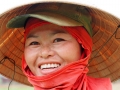 Laos Feldarbeiterin