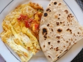 Chapati-Omlette