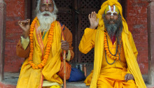 Sadhus in Kathmandu, Nepal (c) emmenreiter.de