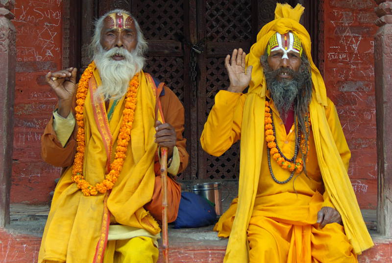 Sadhus in Kathmandu, Nepal (c) emmenreiter.de