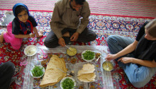 Iran Abendessen 2009 (c) emmenreiter.de