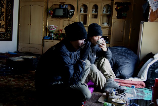Unterkunft in Sary-Tash, Kirgistan 2008 © emmenreiter.de