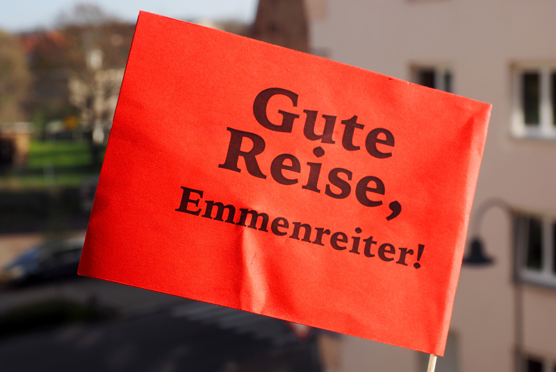 Gute Reise!