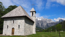 Kirche in Theth, Albanien