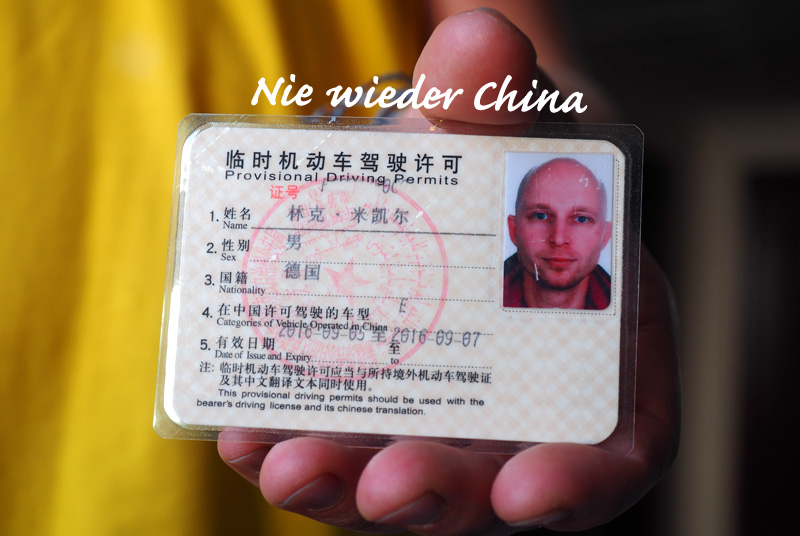 Chinesischer Führerschein