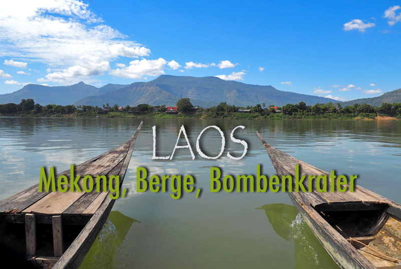 Laos Mekongboote